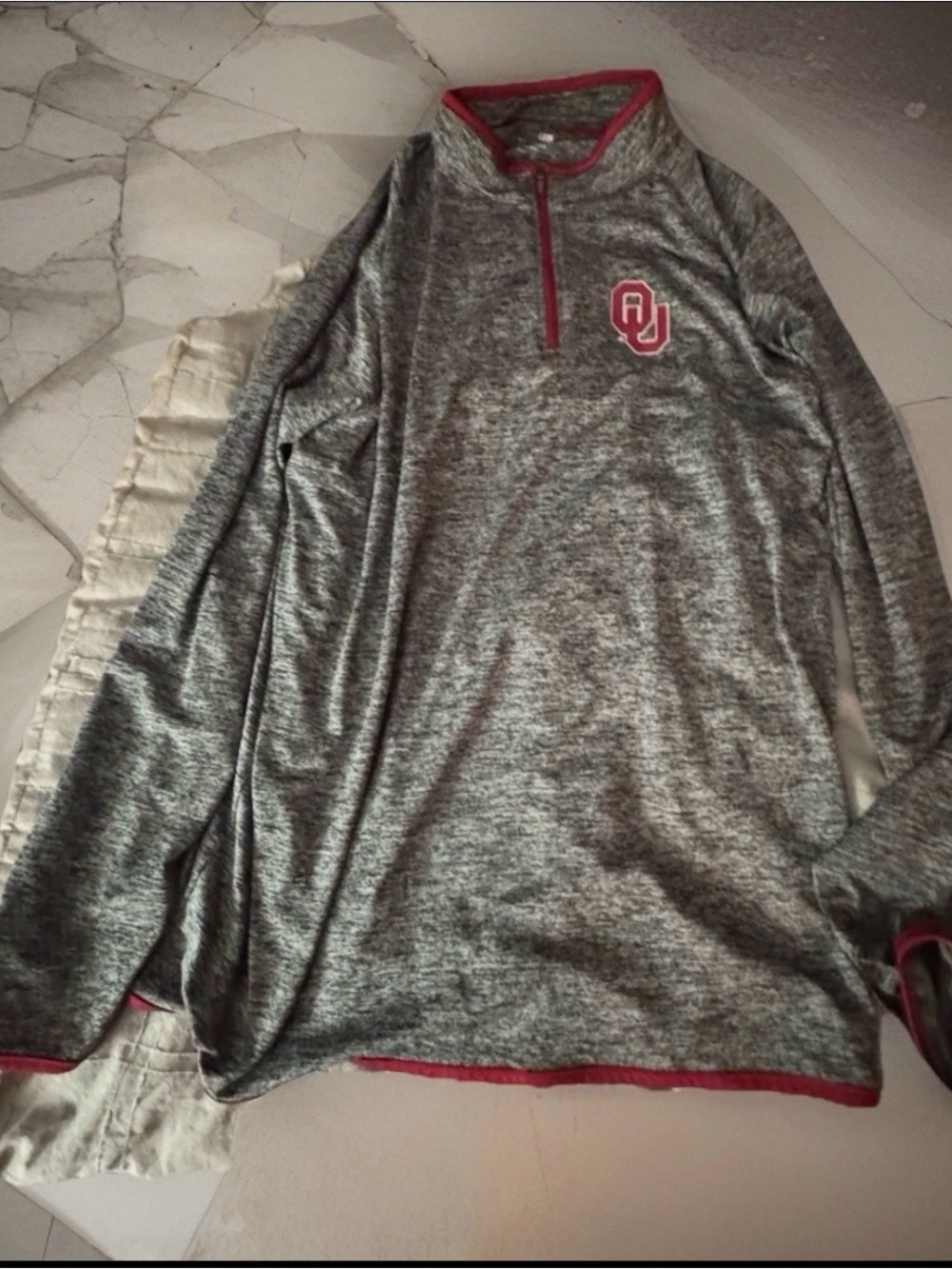 OU Sooners XL Bundle | Columbia Hoodie + Colosseum Quarter Zip #SoonerNation - Picture 8 of 16